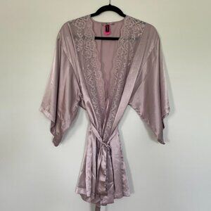 La Senza Pink Satin Robe
